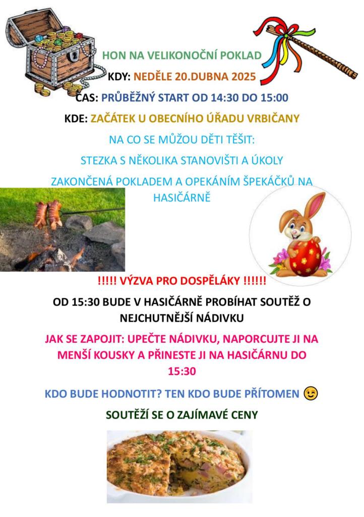 Hon na velikonoční poklad 2025